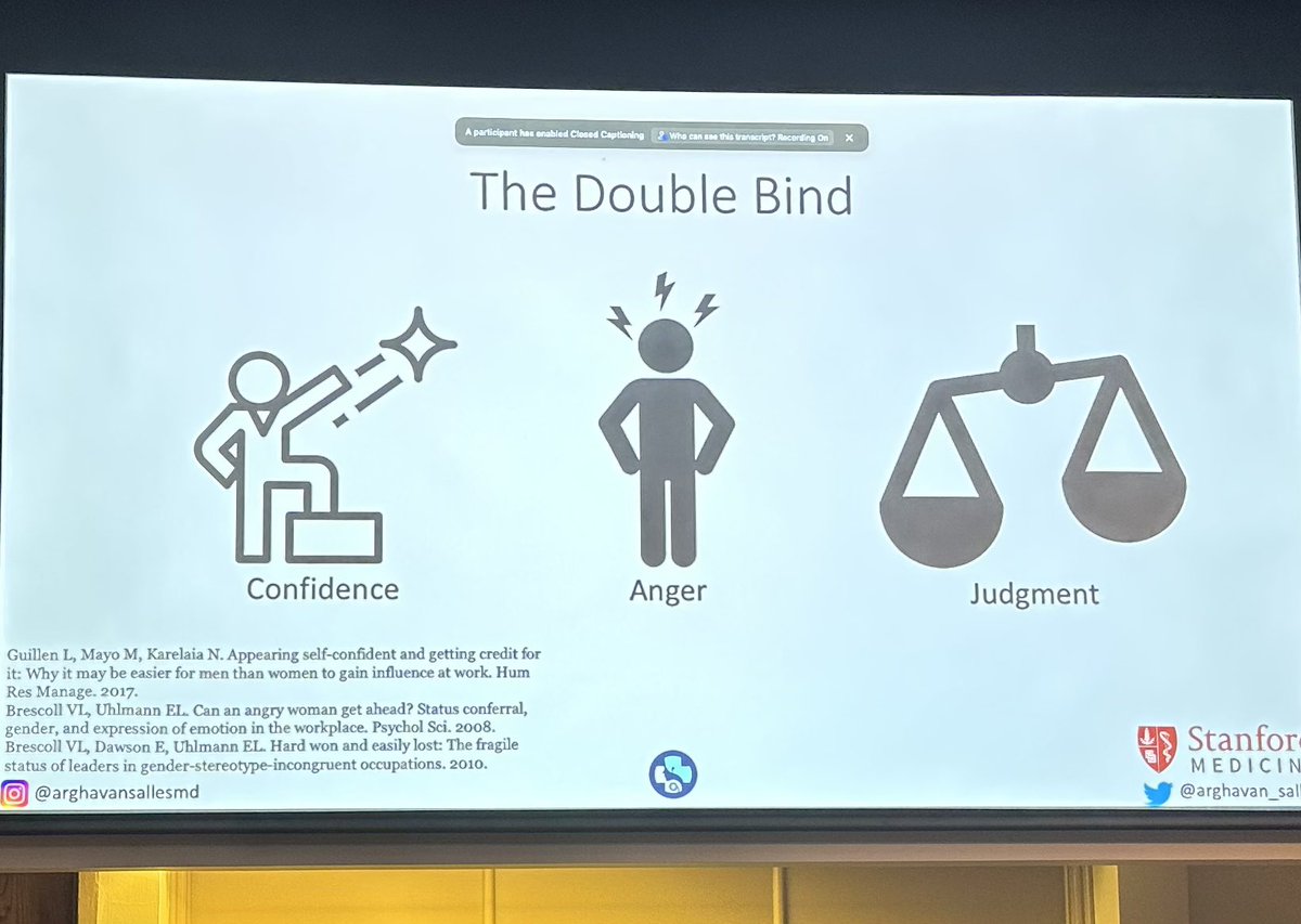 KaminskiMed's tweet photo. Listening to Dr. Salles, so many insights, poignant truths, changeable (I hope) realities.
#YaleIMPhyllisBodel2023 'The Tightrope Women Leaders Walk'
#TheDoubleBind
#YaleGreatTalks
#WomenLeadership #PeopleILookUpTo #WomenInMedicine https://t.co/1SxLXTl5sD