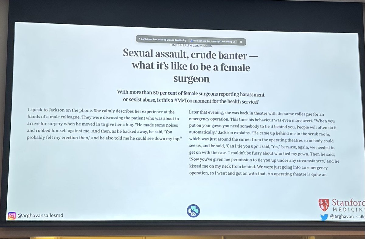 KaminskiMed's tweet photo. Listening to Dr. Salles, so many insights, poignant truths, changeable (I hope) realities.
#YaleIMPhyllisBodel2023 'The Tightrope Women Leaders Walk'
#TheDoubleBind
#YaleGreatTalks
#WomenLeadership #PeopleILookUpTo #WomenInMedicine https://t.co/1SxLXTl5sD