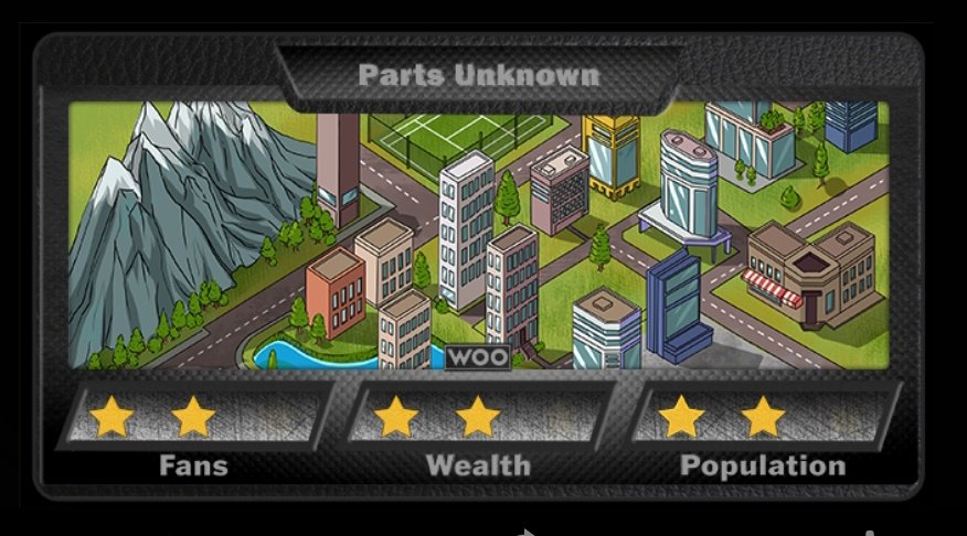 My first land on @WrestOrgOnline! 🎉 and I got a 6-stars city. 🤩
 ⭐⭐ | ⭐⭐ | ⭐⭐ 

#WOOgame #Hive