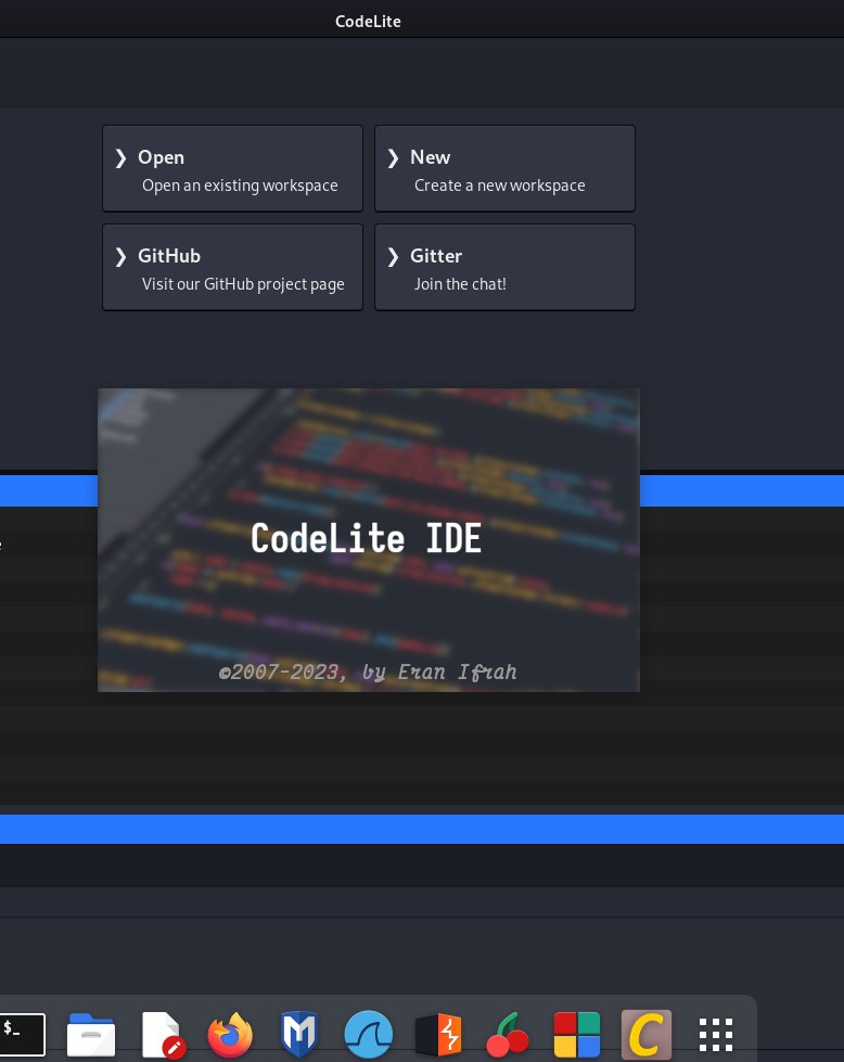 __LillyK3lly__'s tweet image. who said that not ok to have ide&apos;s with #kalilinux ? It is super OK
but codeblocks  is preinstalled in #tsurugilinux   ;-)

#codelite #codeblocks  #linux #linuxed #c++ #code