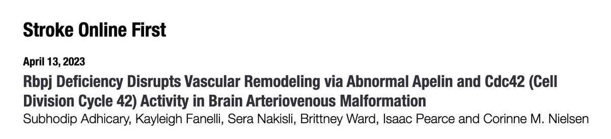 New publication online today! ahajournals.org/doi/abs/10.116…