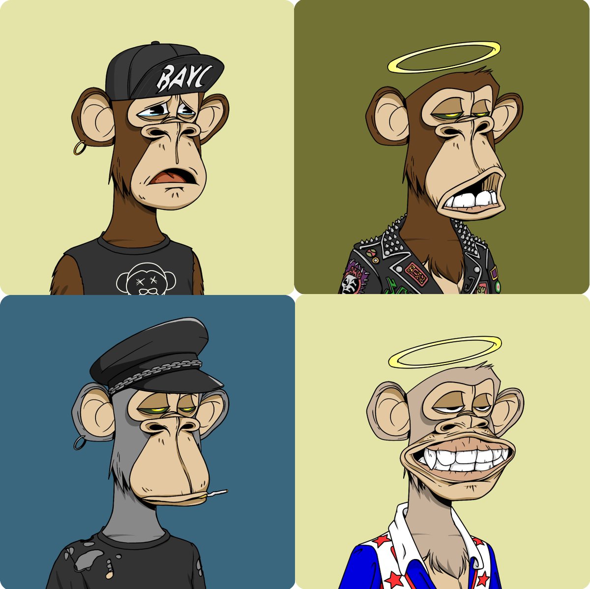 Fourth <a href="/BoredApeYC/">Bored Ape Yacht Club 🍌</a> ape added to the family 🦍