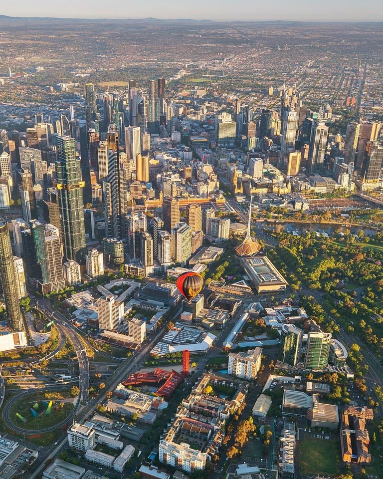 What a beautiful view of Melbourne 🥰😍
#Melbourne #Australia