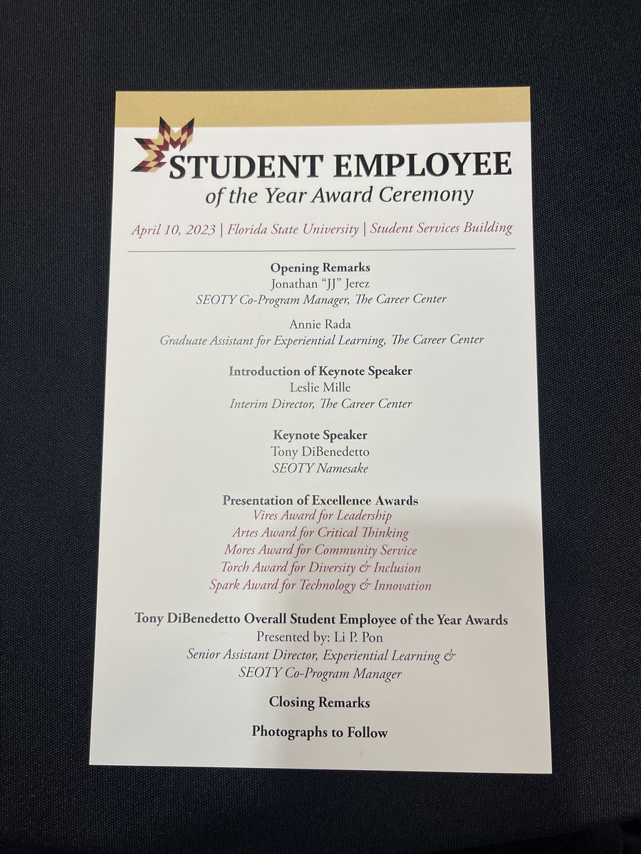 FSURWC's tweet photo. Our very own Lexi Fuertes was nominated for the 2023 Student Employee of the Year award! 🤩

This ceremony recognizes and celebrates FSU student employees for their commitment and contributions to the university’s community. https://t.co/BMgQiJM2vI