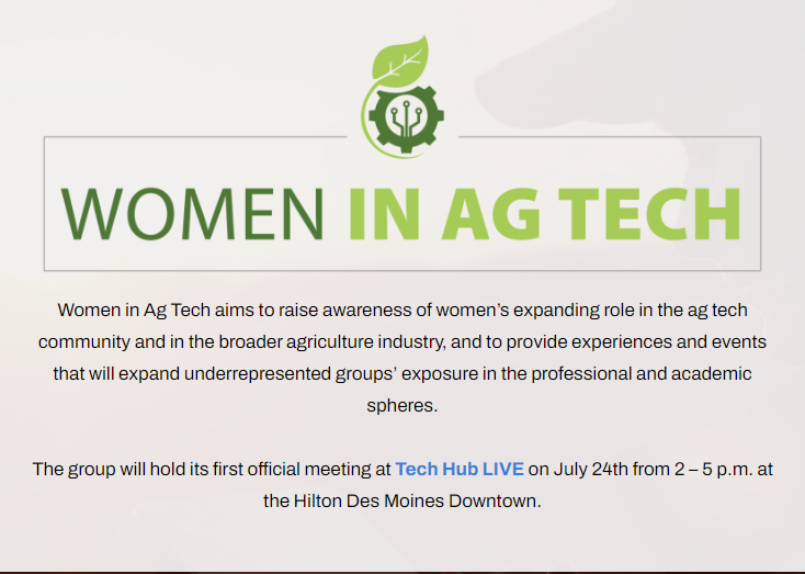 The group aims to provide women in agriculture technology with a platform to connect, engage, and build a community.
Interested? Express your interest here: bit.ly/3oaI5eS
Join in at #TechHubLIVE
#agtech #womeninagtech #WomenInSTEM  #womeninag #DiversityInTech #agtwitter
