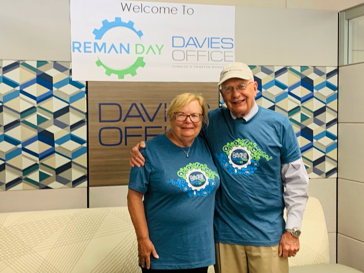 DaviesOffice's tweet photo. Highlights from Reman Day 2023 at Davies Office !

#daviesoffice
#RemanDay2023 https://t.co/SQ1OKClDiq