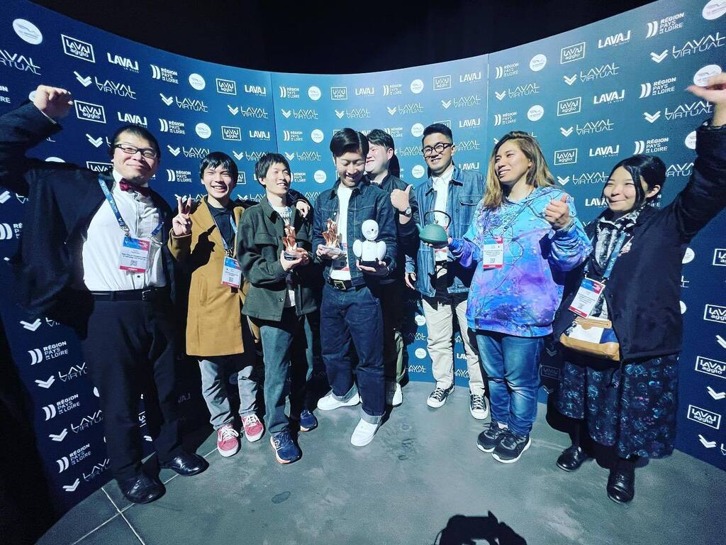 o_ob's tweet image. Winners from Japan!
Thanks to Laval Virtual to have opportunities to be exposed creations and innovations from a country of rising sun. instagr.am/p/Cq_SyJwyyte/