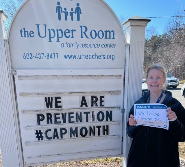 "We believe everyone can SHINE" during Child Abuse Prevention Month and always!
Pictured is Brenda Guggisberg, The Upper Room's Executive Director.
#CAPMonth2023 #WeArePrevention