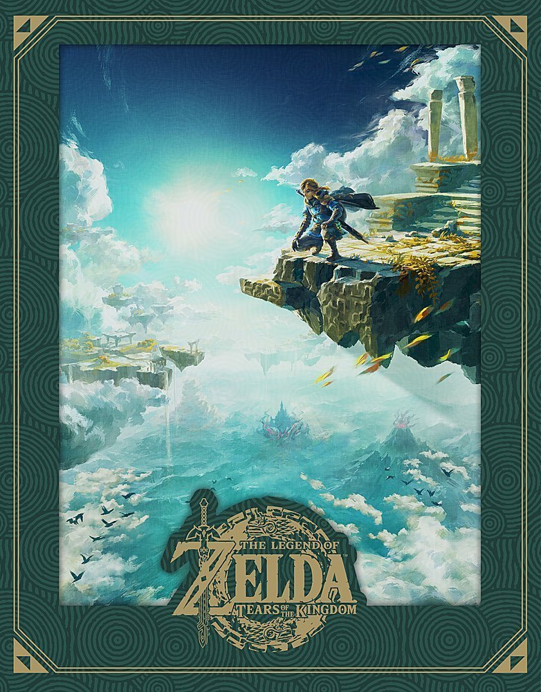 The Legend of Zelda: Tears of the Kingdom - Nintendo Switch + Free  Exclusive Black Wall Scroll 