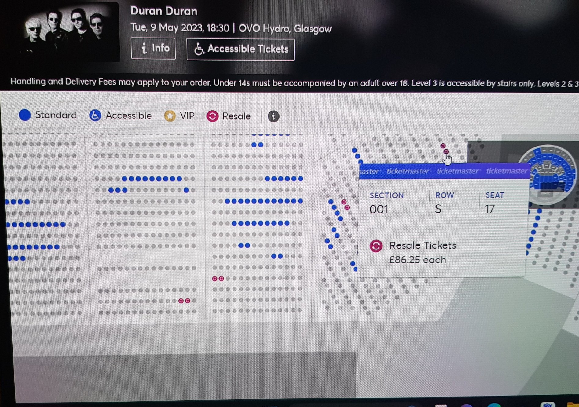 Cherry Lipstick on Twitter "DuranLive Glasgow 9 May Pair of resale