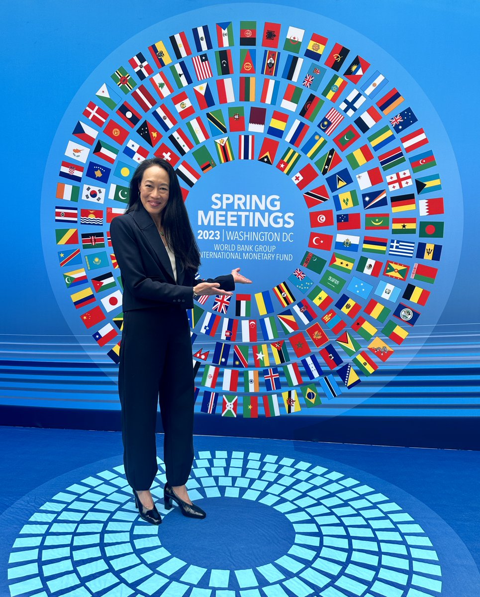lanawong01's tweet photo. Great to be back in person @WorldBank #SpringMeetings today to #ModerateThePanel. Thanks for a rich convo on #sustainable logistics @GuangzheChen @WBG_Transport #Zambia Transport Min. F. Tayali @TM_Officiel @WBG_Finance @afreximbank @BrookingsGov @darrwest #ReshapingDevelopment https://t.co/fzUhf0aM6t