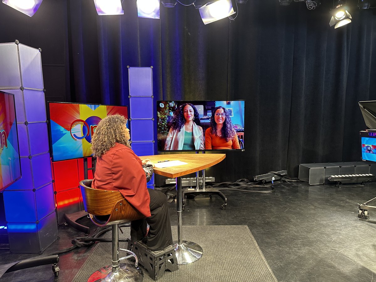 BronxnetTV's tweet photo. Next on OPEN Friday, Host @RhinaValentin speaks to Award Winning journalist, Tinabeth Piña, award-winning playwright Y. Rodriguez, Playwright, actors &amp; producer of La Caída De Rafael Trujillo &amp; female salsa band, Lulada Club.

Watch April 14th at 7AM, 10AM, 5PM, 8PM on BX OMNI! https://t.co/9GzDwgfNPG