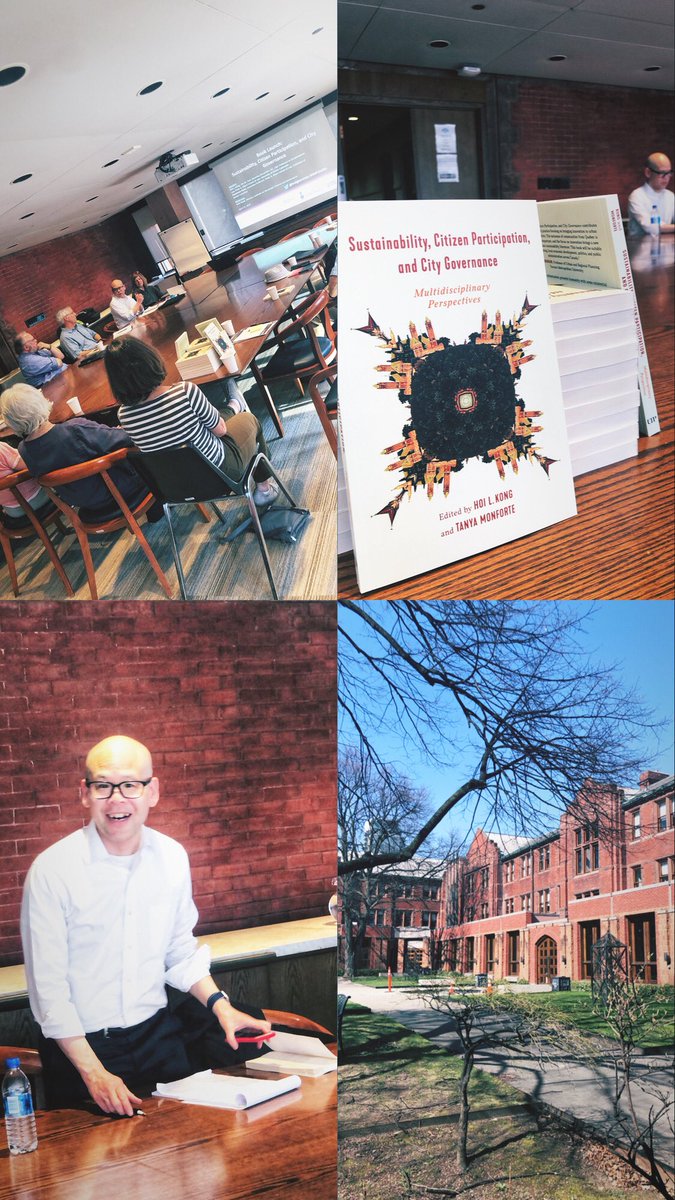 A beautiful day for a launch event on cities, sustainability, and governance. Congratulations to editor Hoi Kong and chapter author Alexandra Flynn! <a href="/utpress/">University of Toronto Press</a> <a href="/imfgtoronto/">IMFG</a> <a href="/munkschool/">Munk School</a> #ClimateAction #bookstoread #imfgtalks #schoolofcities