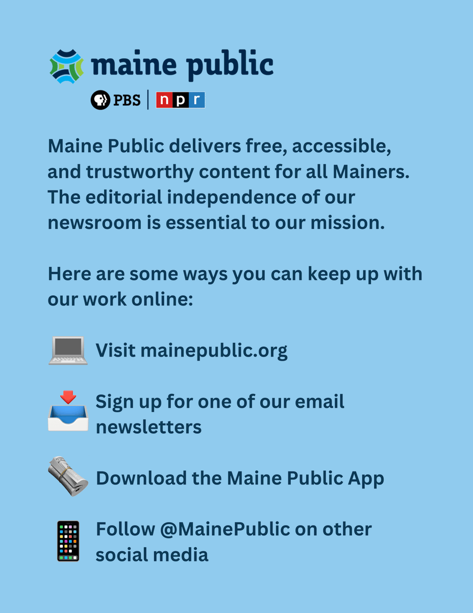Maine Public (@mainepublic) on Twitter photo 
