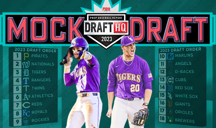 First MLB Mock Draft 2023