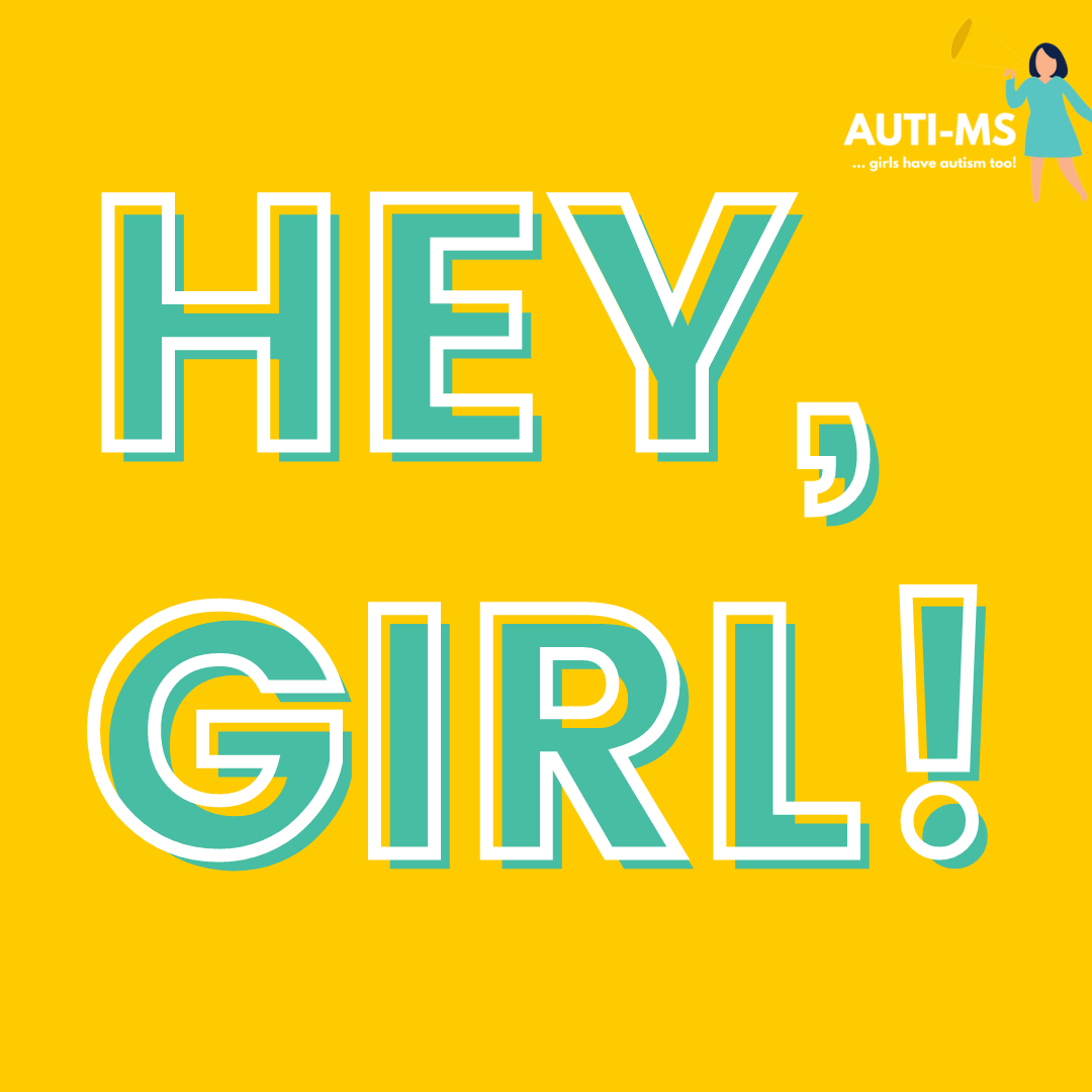 Hey, Girl! We are Auti-ms! 
We're a Bristol based charity that supports autistic women, girls and their families. Autism in girls often goes unnoticed and together we want to put that right ✨️ 

#autism #autisticgirls #girls  #Neurodiversity #Neurodivergent #ActuallyAutistic