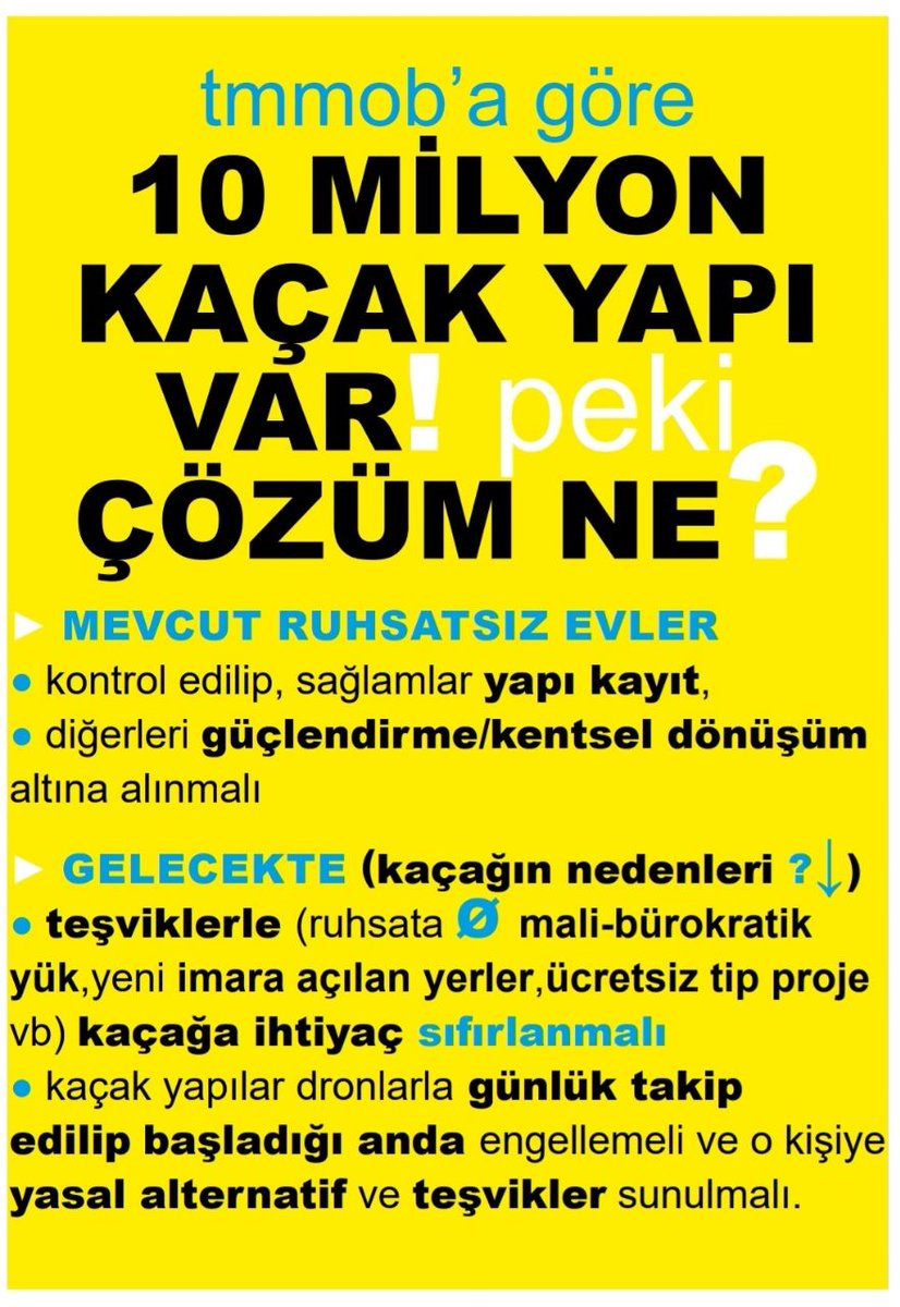 @ErbakanFatih KimBuZulme DurDiyecek
Deprem oldu, insanlar çadırda kalıyor
#PATRONBİZİZ 
Halk İmarDüzenlemesi İstiyor ki Müstakil ve az katlı Ev'lerin önemi artarken Milyonlarca YAPI [KayıtAltına] alınsın SeçmenMağdur Edilmesin
#ToplumsalBeklentilerPaketi <a href="/tcbestepe/">T.C. Cumhurbaşkanlığı</a>
<a href="/MHP_Bilgi/">MHP</a>
<a href="/BY/">Binali Yıldırım</a>