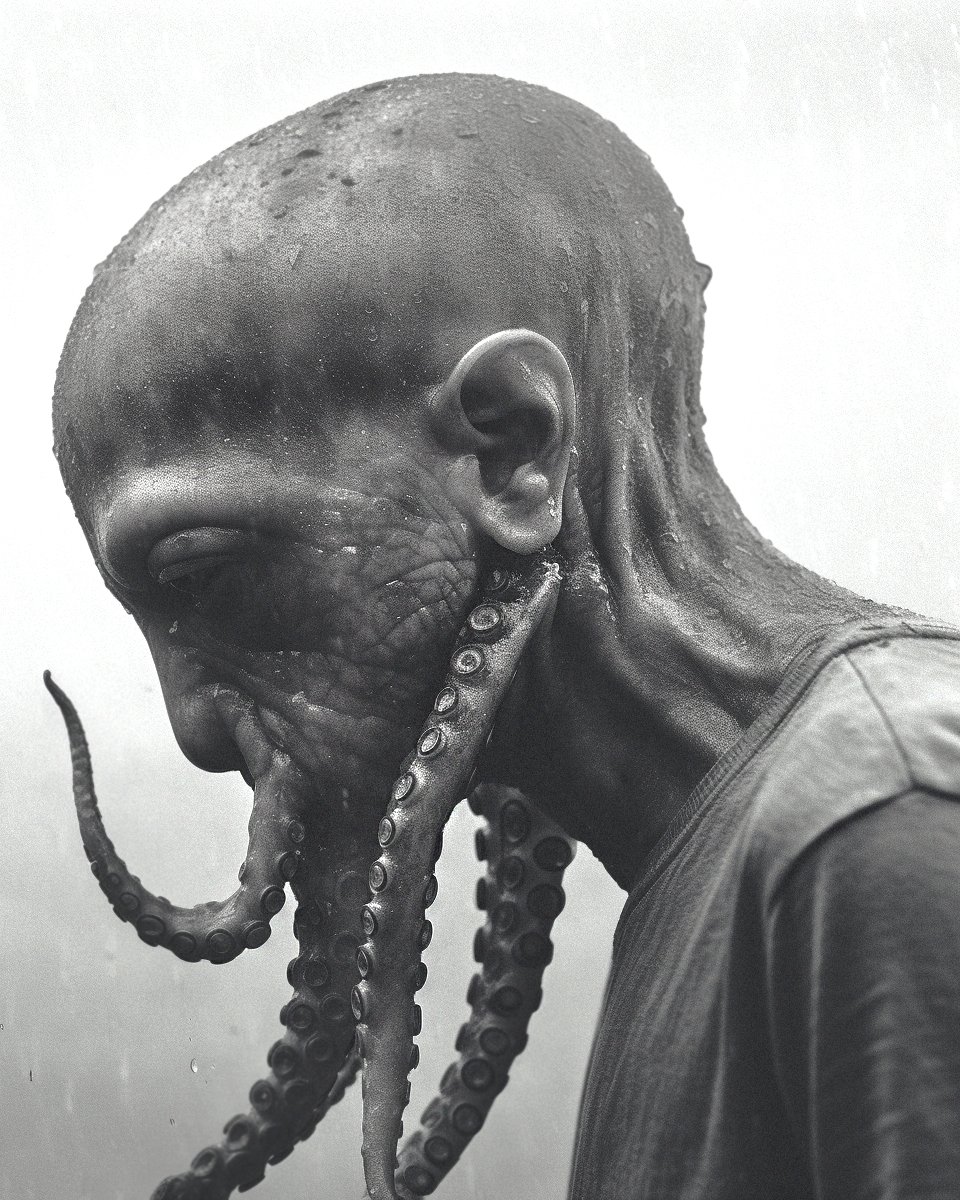 Fables_art's tweet photo. @nftparticle Creature #8
Deep in the ocean lived a kind and wise octopus man. He spent his days searching for the meaning of life, swimming to the farthest corners of the sea in search of wisdom and enlightenment.

Check out here: https://t.co/rn6B5wXSTs https://t.co/zUwaD5S1h3