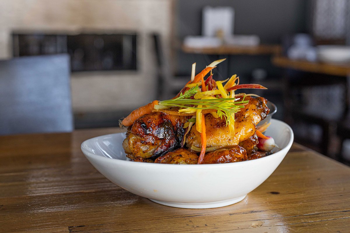 Timberwoodfire's tweet photo. Wood-Fired Red Bird Wings. (GF) 1 lb. all-natural, antibiotic-free chicken, harissa apricot, mustard molasses bbq or salsa Roja https://t.co/TNfxWDEV7B