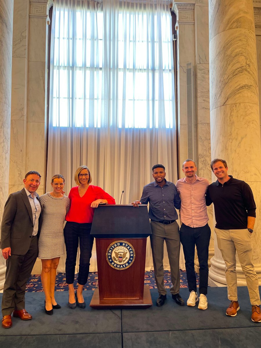jessepollak's tweet image. talked "why crypto?" at the senate building today:

1. 50x cheaper remittances with stablecoins
2. more empowered creators with NFTs 
3. sovereign onchain identity with @ENS_DAO 
4. stronger local economies with @oakcurrency 

don't let anyone tell you crypto isn't useful.