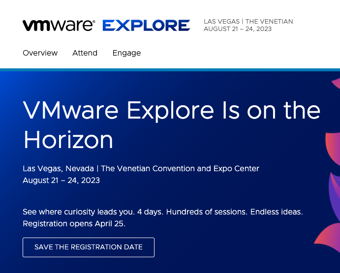 zkerravala's tweet photo. Well look at this @VMware #Explore23 moves from the Moscone Center in SF to the @VenetianVegas! #cloud #SDWAN #virtualization #hybridcloud #multicloud https://t.co/qQj9l4dbyr