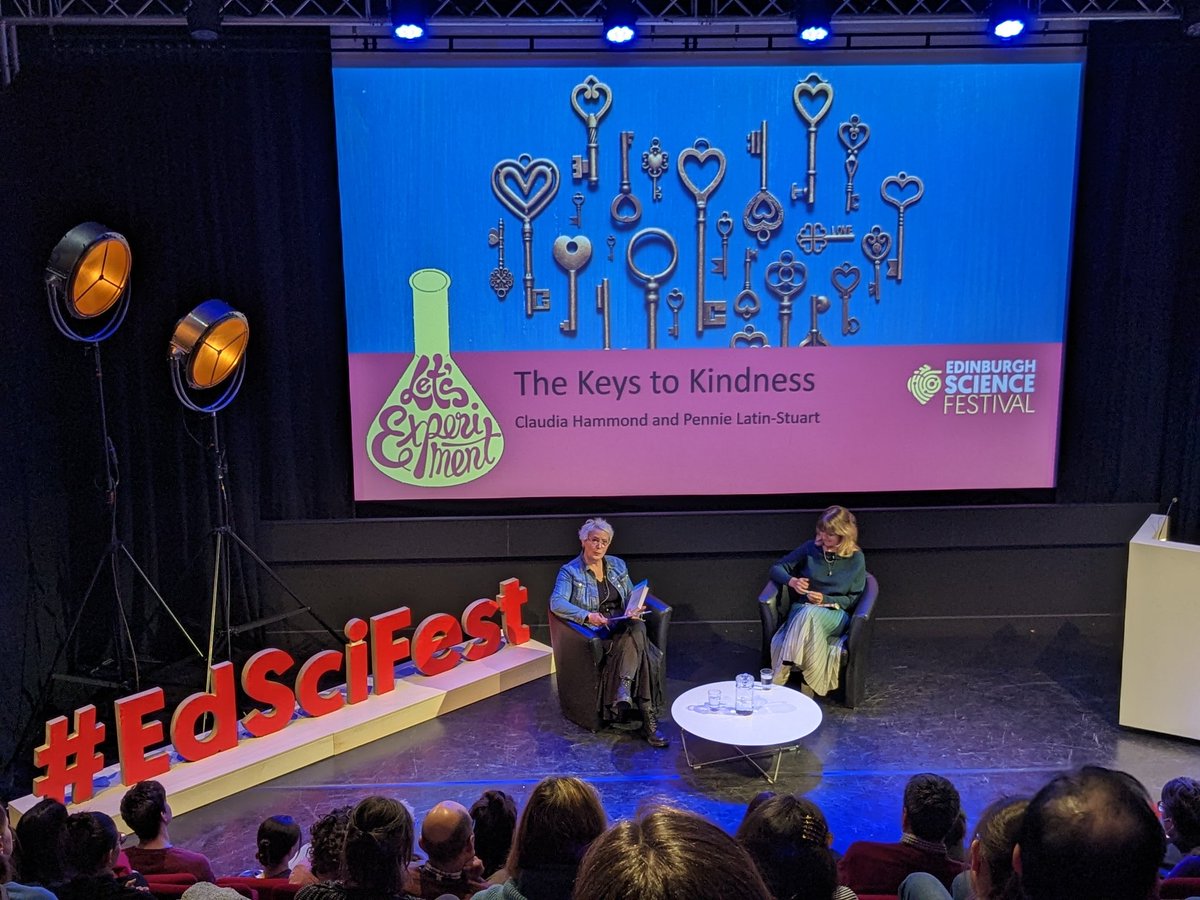 Day 3 of #Behindthescenes of #edscifest.. Great conversations with the amazing ESF team, all things dogs (including fMRI) <a href="/juleslhoward/">Jules Howard</a> #wonderdog, a closer look at giving &amp; receiving acts of kindness, all enjoyed in the great company of this year's delegates #myhighlights