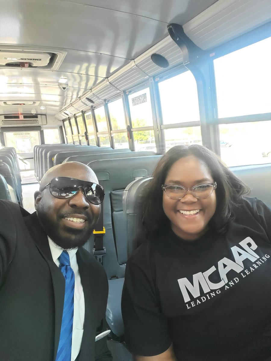 <a href="/MCPS/">MCPS</a> <a href="/MCAAPMD/">MCAAP</a> <a href="/DrGJonesRTS/">Dr. Lisa Gaillard-Jones</a> riding the school bus to the County Council Meeting in support of the budget. 
#fundthebudget
#strengthinunity
#voicesmatter