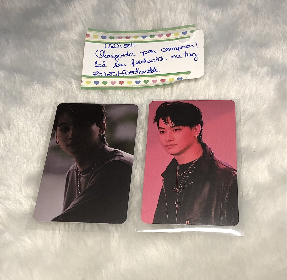 onlyparkjiminz's tweet photo. Feedback positivo para @0201sell pela ceg que me possibilitou conseguir esses cards do meu amor 🫶🏼💕 muito obrigada!!
#0201feedback https://t.co/NizBFcFA6c
