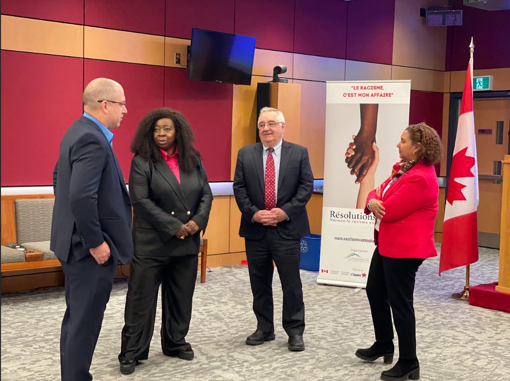 LeonieTchatat's tweet photo. Nous sommes heureux d'accueillir @CollegeLaCite et @AEFO_ON_CA #commanditaires/#partenaires de la #francophonie #plurielle qui se joignent à la #conférence #Resolutions2023 "Vaincre Ensemble le #Racisme" 16-18 octobre 2023 au @Westin #Ottawa https://t.co/10VYspDB43 https://t.co/4XeSOWclCC