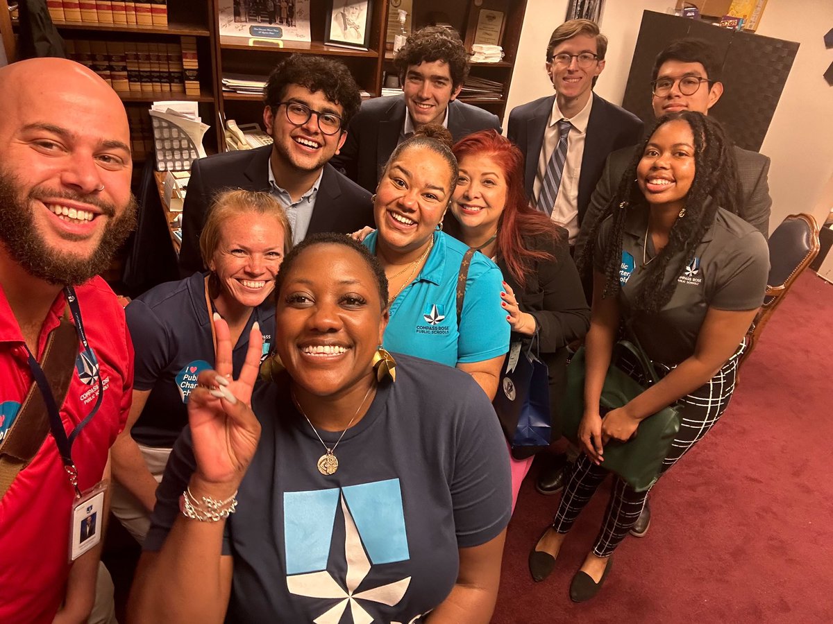 Today, we joined other charter schools for a day of Advocacy at the Capitol! We connected with 9 state rep offices to thank them for their education advocacy and to share more about Compass Rose! 🤍
#txcharterschools  #txlege 

@TPCSAnews