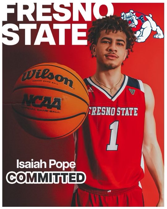 6-6 Isaiah Pope #UtahTech Committed: Fresno State @isaiahpope15 ✔️ Next Up! @PortalManager6 Teaming Up with Another MagicBoy🪄 @itsisaiahhill 😉 @FresnoStateMBB