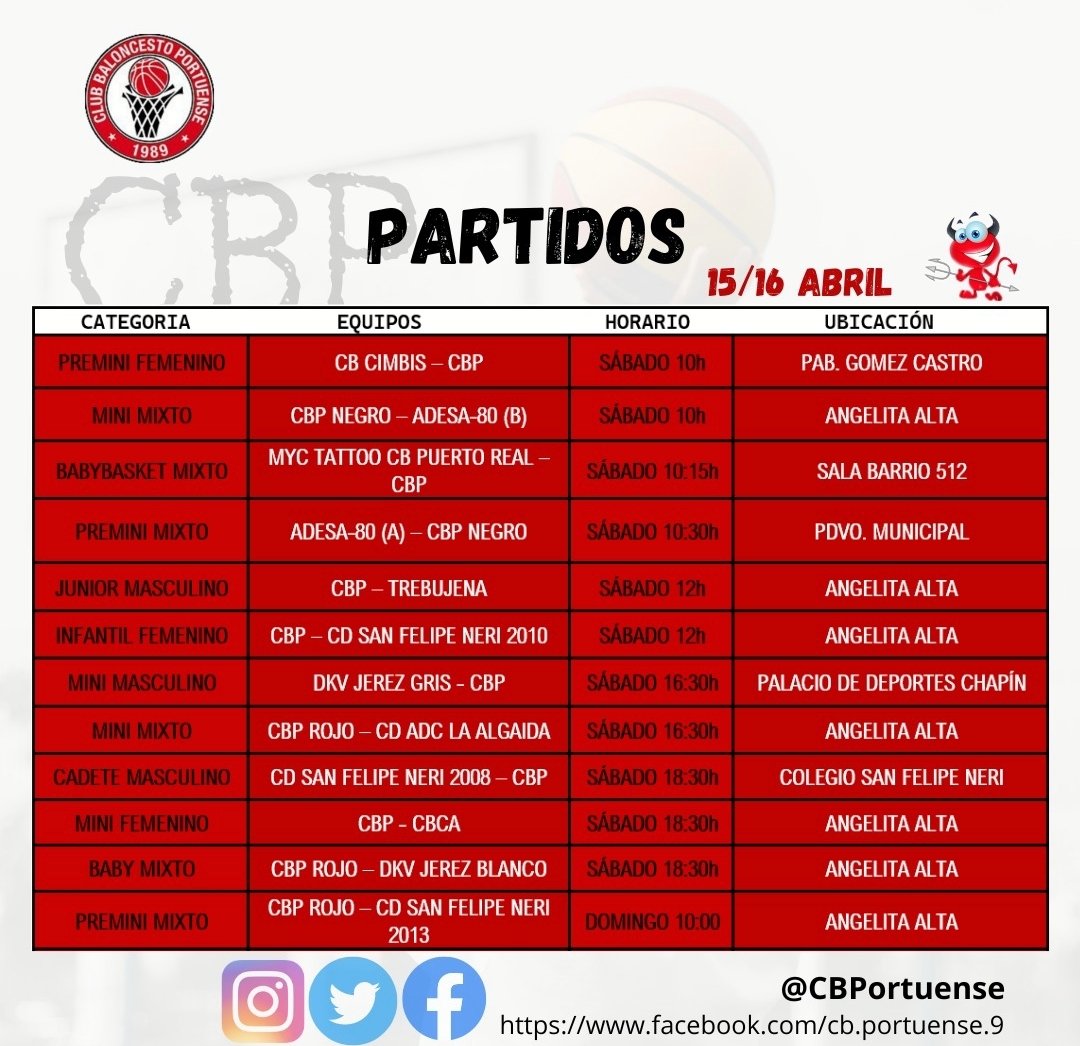 CLUB BALONCESTO PORTUENSE tweet media