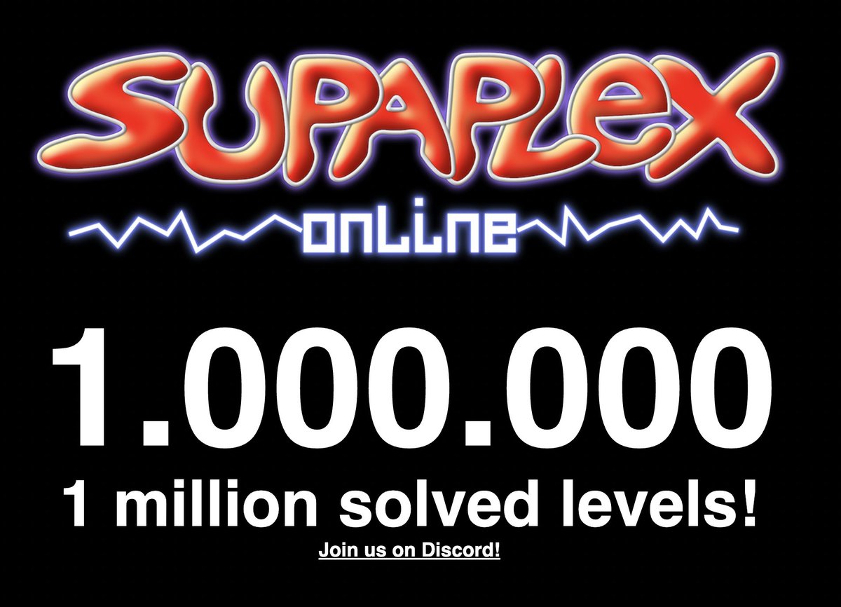 We reached a huge milestone! 2^²⁰ solved levels! Watching all the demos would take you YEARS. Thank you!
discord.gg/Rwsjdxg
#supaplex #boulderdash #indiegames #gamedev #indiedev #indiegame #puzzle #indiegamedev #gamedesign #gamedevelopment #gamedev #indiegames