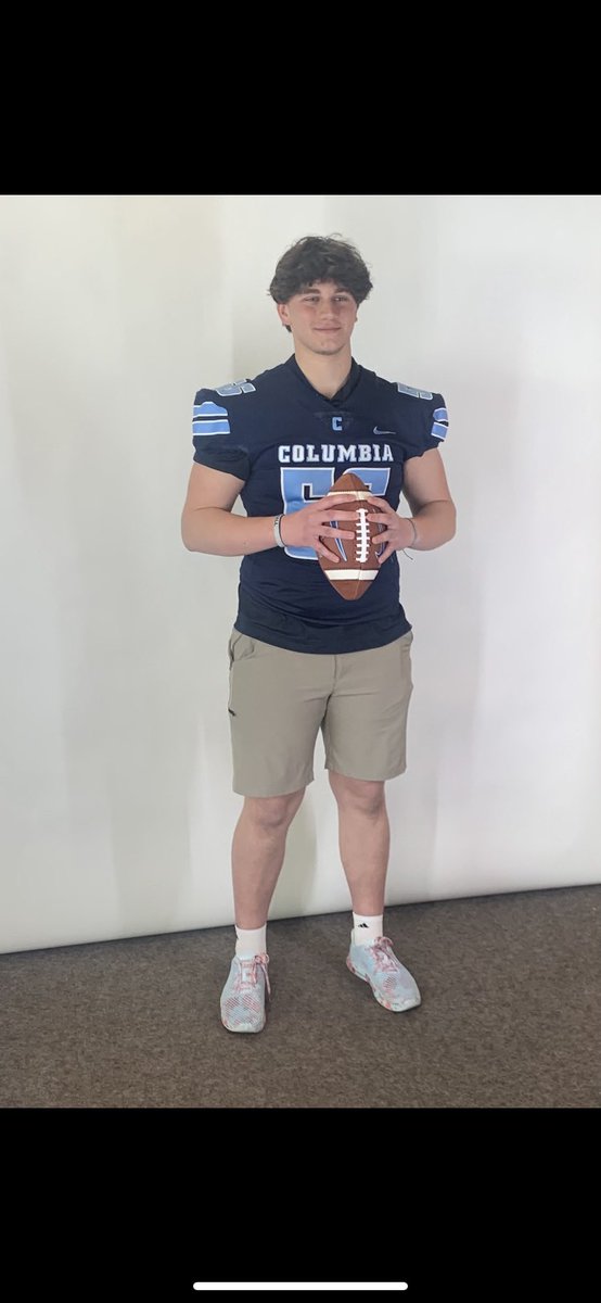 Thank you @CoachJonMc for having me at Columbia this week! Can’t wait to be back @CULionsFB @mjfrecruits