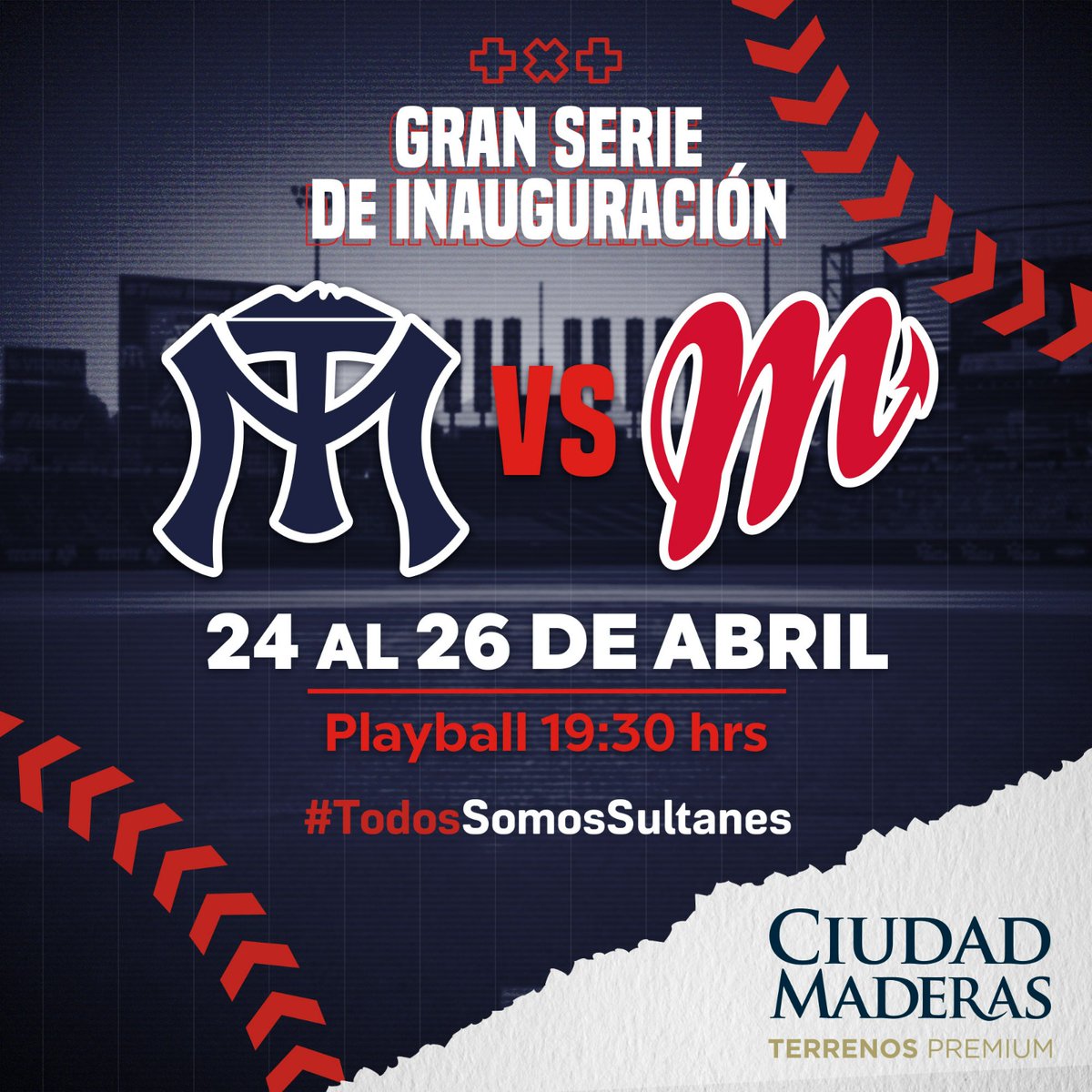 CIUDAD MADERAS patrocinador oficial de Los Sultanes de Monterrey.

#padres #tijuanainversionistas #sandiegoinversionistas #descubrecm #CiudadMaderas  #TuLugarEnElMundo #CreadoresDeCiudades  #sultanesdemonterrey