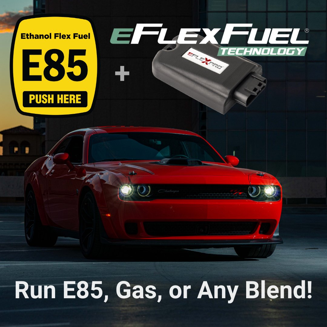 Fuel flexibility at its finest - when you install eFlexFuel you can run E85, Gas, or any blend for optimal performance! 🌽

Visit our site at eFlexFuel.com/us to verify your vehicles fitment.

#E85Movement #eflexfuel #e85 #flexfuel #ethanol