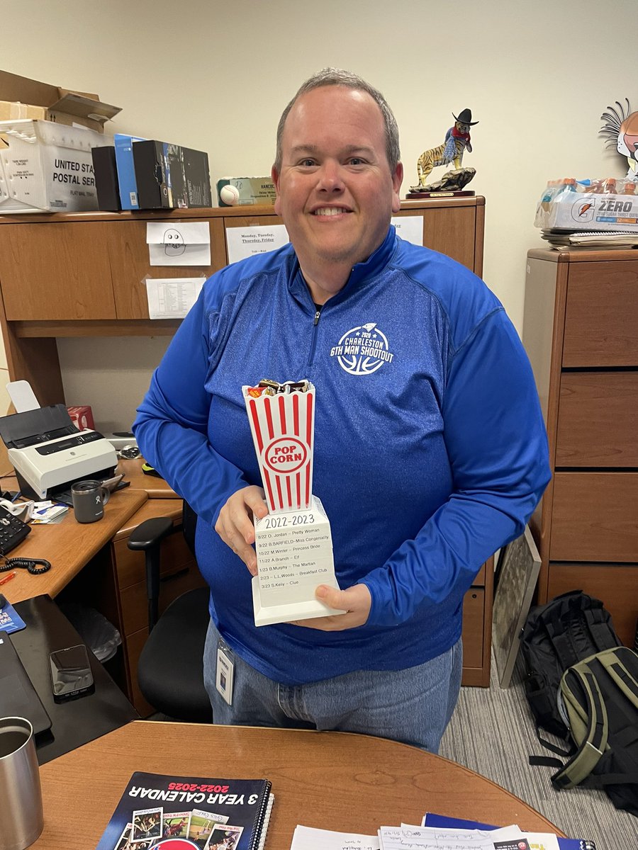 Congratulations to Mr. Kelly winning March Movie Trivia - Clue!!!  Mr. Kelly has chosen Anchorman for the month of April!!!  #hpsdtigers #hphsmovietrivia <a href="/hphstigers/">Hancock Place High School - STL</a>