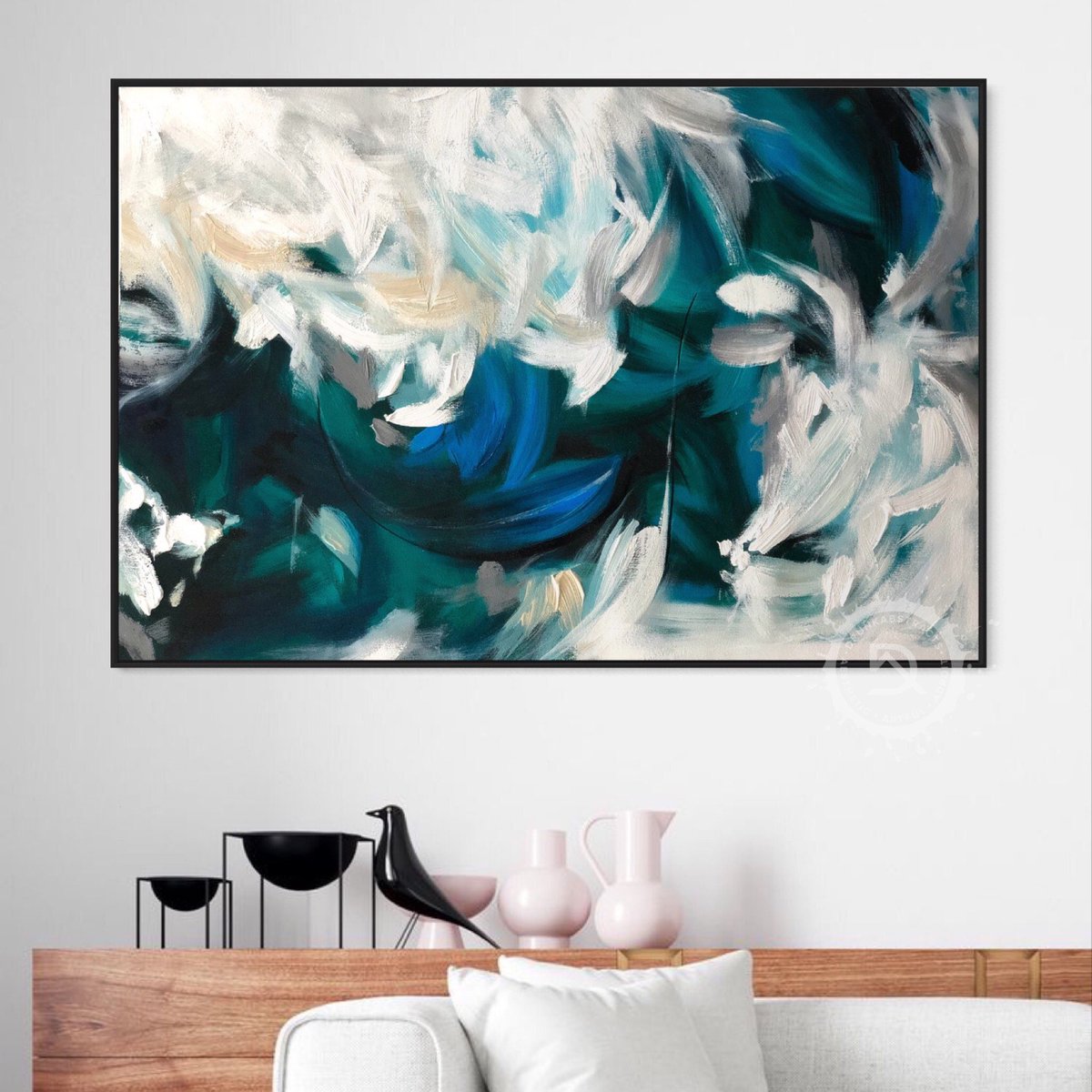 drunkabstracts's tweet photo. #etsy shop: Emerald Green Wall Art Horizontal Framed Art Colorful Abstract Art Living Room Wall Art Super Large Green Abstract Painting Beige Wall Decor #bathroom #canvasboard #abstract #horizontal #abstractgeometric #contemporary #green #unframed #gold https://t.co/Uh8HHA2kZN https://t.co/n4rflYeO4X