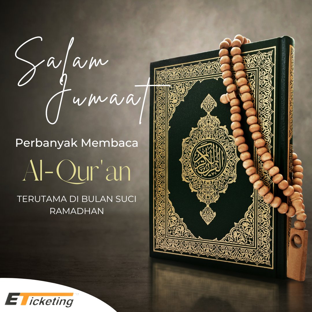 eticketing_my's tweet photo. Salam Jumaat ❤️✨ Semoga di Hari Jumaat pada bulan yang mulia ini kita dapat sama2 istiqomah dan memperkuatkan lagi ibadah. Dan semoga setiap amalan kita diterima hendakNya. Aamiin https://t.co/VIvM9sOpGi