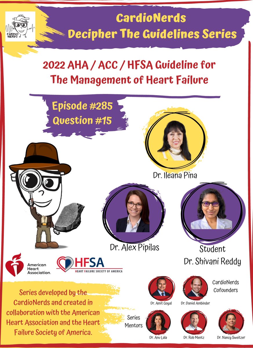 AmitGoyalMD's tweet photo. @CardioNerds @AHAScience @HFSA @dranulala @robmentz @DrNancySweitzer @MarkDrazner @jjfein @hirshelhence @ShelleyZieroth @AdrianaCMares @DeveshRaiMD @EldrinL @av1hs @NMHheartdoc @rcstarling @jaya_kanduri @AkivaRosenzveig @MaryamBMD @LMCalderonMD @JCardFail @gcfmd @JamalMaharH @CardioAtHeart @MKIttlesonMD @catweneboah @KhazanieHeart @Gurleen_Kaur96 @ShivaniReddy_1 @ShashankSinhaMD @AKansalMD @JavedButler1 Q1⃣5⃣ @CardioNerds HF #DecipherTheGuidelines w/ Dr. Ileana Pina, @apipilasMD @ShivaniReddy_1 

🤔Approach for managing multimorbidity a/w heart failure?

🔗https://t.co/228eOMmegl

In collab w/ @AHAScience @HFSA https://t.co/K0y5O9qfqi