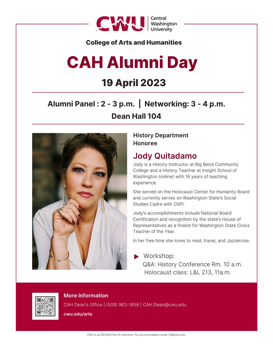 CWU Arts&Humanities tweet media