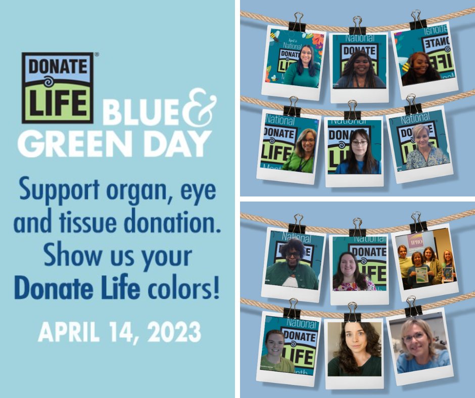 IPRO ESRD Network (@iproesrdnetwork) on Twitter photo More than 100,00 people are waiting for a lifesaving transplant. Join us as we recognize Blue & Green Day with <a href="/DonateLife/">Donate Life America</a> <a href="/DonateLifeNYS/">Donate Life New York State</a> as well as help to promote the importance of registering as an organ, eye, and tissue donor. #DonateLifeMonth #transplant #bluegreenday More than 100,00 people are waiting for a lifesaving transplant. Join us as we recognize Blue & Green Day with <a href="/DonateLife/">Donate Life America</a> <a href="/DonateLifeNYS/">Donate Life New York State</a> as well as help to promote the importance of registering as an organ, eye, and tissue donor. #DonateLifeMonth #transplant #bluegreenday