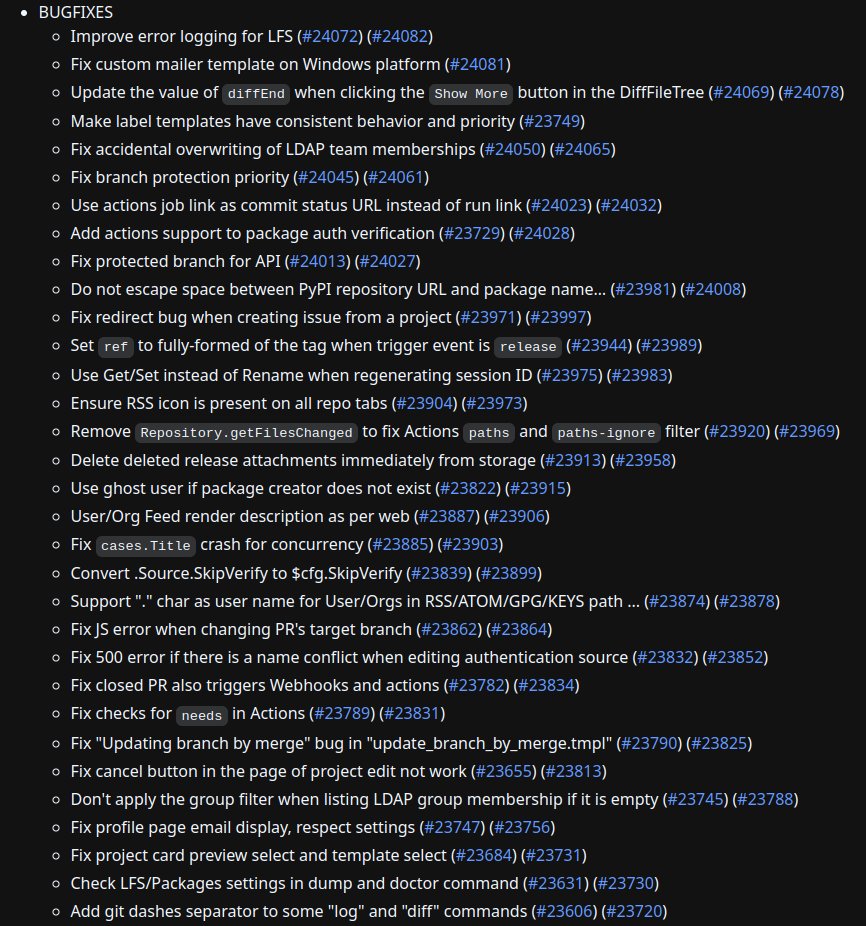 CKsTechNews's tweet image. #Gitea 1.19.1 is out
github.com/go-gitea/gitea…