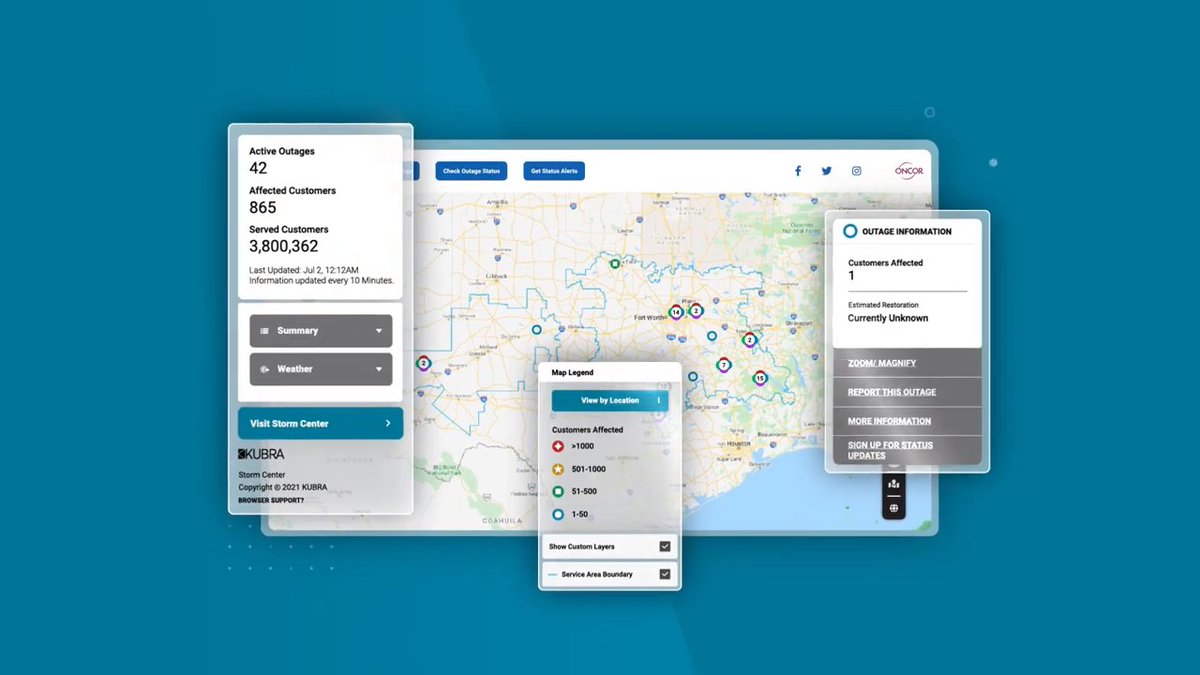 Oncor on Twitter "When storms impact TX communities, Oncor personnel