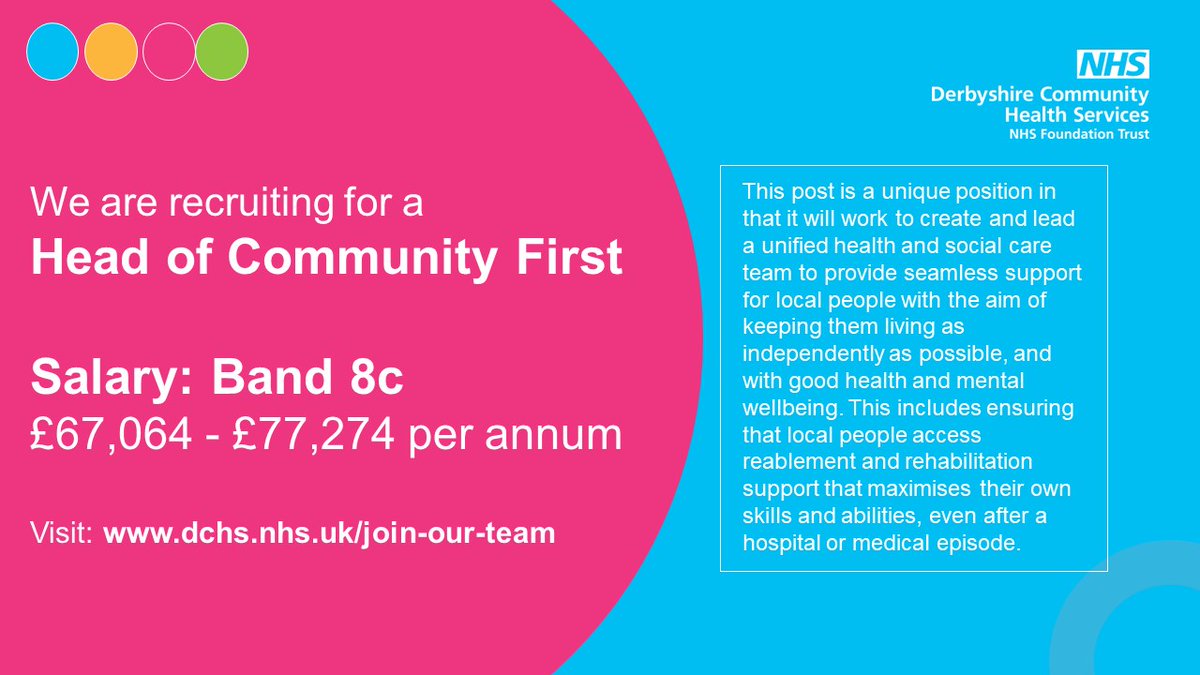 Derbyshire Community Health Services NHS FT tweet media