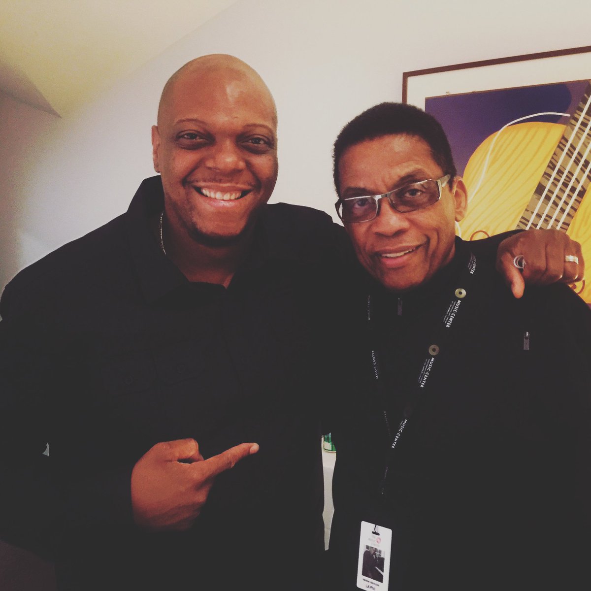 Happy birthday to the Yoda/Guru <a href="/herbiehancock/">Herbie Hancock</a> 💪🏾💪🏾💪🏾💯💯💯❤️❤️❤️❤️