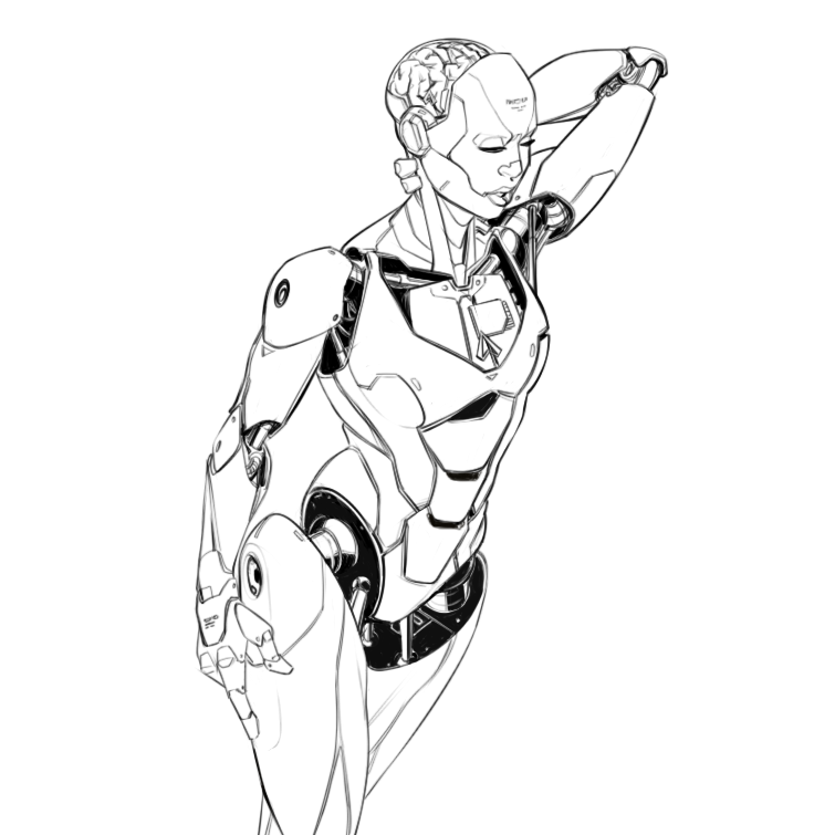 pliabrush's tweet photo. A recently completed ASFR commission 🤖

I did my best to channel Hajime Sorayama on this one 🧠 https://t.co/C9Nbyn8zSZ