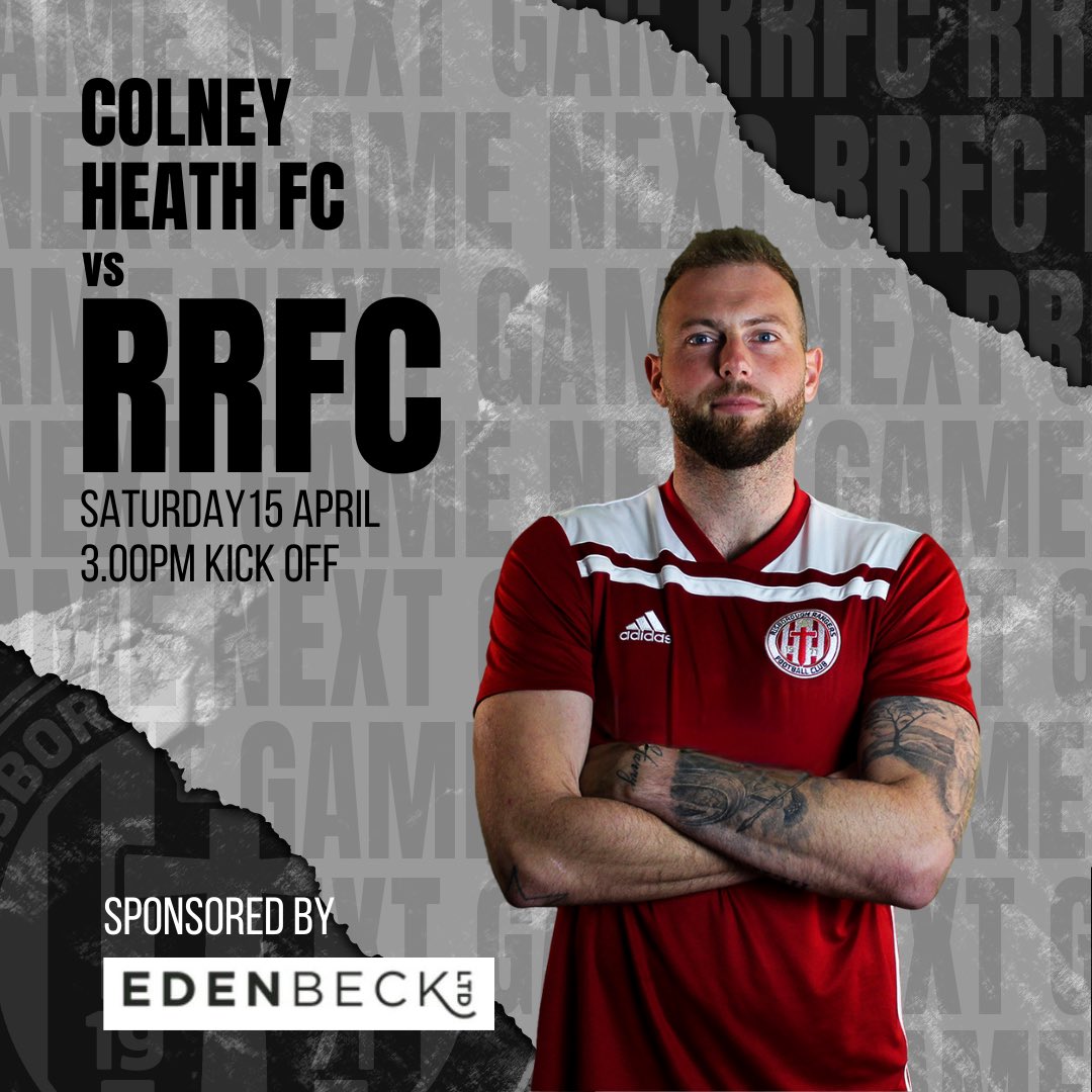 On Saturday afternoon we travel to ⁦<a href="/ColneyHeathFC/">Colney Heath FC</a>⁩ with both sides chasing the win.

KO: 3.00PM
Recreation Ground, Colney Heath, AL4 0NP

⁦<a href="/Ollie_Bayliss/">Ollie Bayliss</a>⁩ ⁦@CatlingCarl⁩ ⁦<a href="/NonLeagueCrowd/">Non League Crowds</a>⁩ ⁦<a href="/LtdEdenbeck/">Edenbeck LTD</a>⁩
