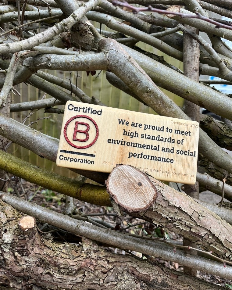 Where to put our @bcorpuk plaque recognising high standards of environmental and social performance?

Deserves pride of place! 🌳🌺🌞

#PeoplePlanetProft #BCorpCertiﬁcation #Sustainability #bcorp #impactdriven #forceforgood #ruralbusinesspark #monumentpark #oxfordshire