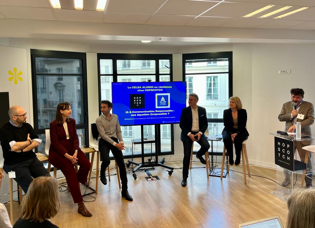 Lancement du 3e talk #CelsaAlumnixHopscotch

🧐 Ce soir, nous aborderons l'#IA et #communicationresponsable : une équation (im)possible ?

Un événement <a href="/CelsaAlumni/">CelsaAlumniNetwork</a> et <a href="/HopscotchPR_/">Hopscotch PR</a> 👇